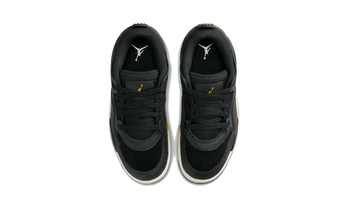 Overkicks - Air Jordan 4 RM Black Metallic Gold (GS) (IM6033-010) - imagen 5