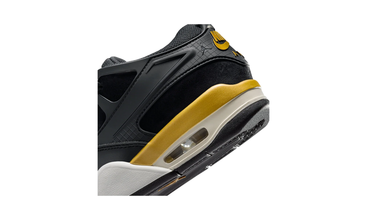 Overkicks - Air Jordan 4 RM Black Metallic Gold (GS) (IM6033-010) - imagen 8