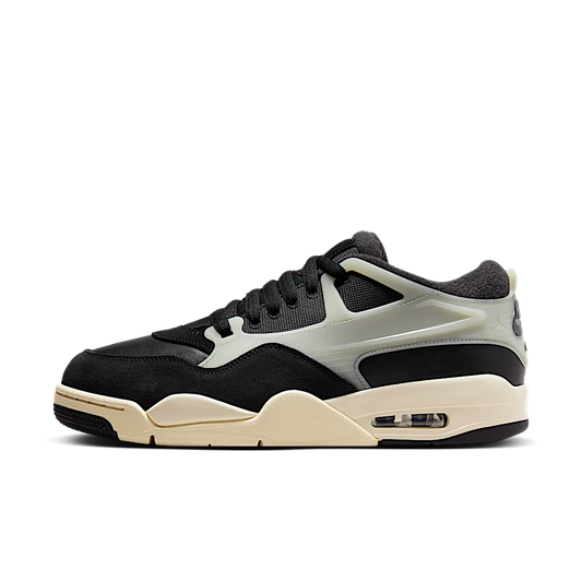 Overkicks - Air Jordan 4 RM Black Sail (FQ7939-006) - vista lateral