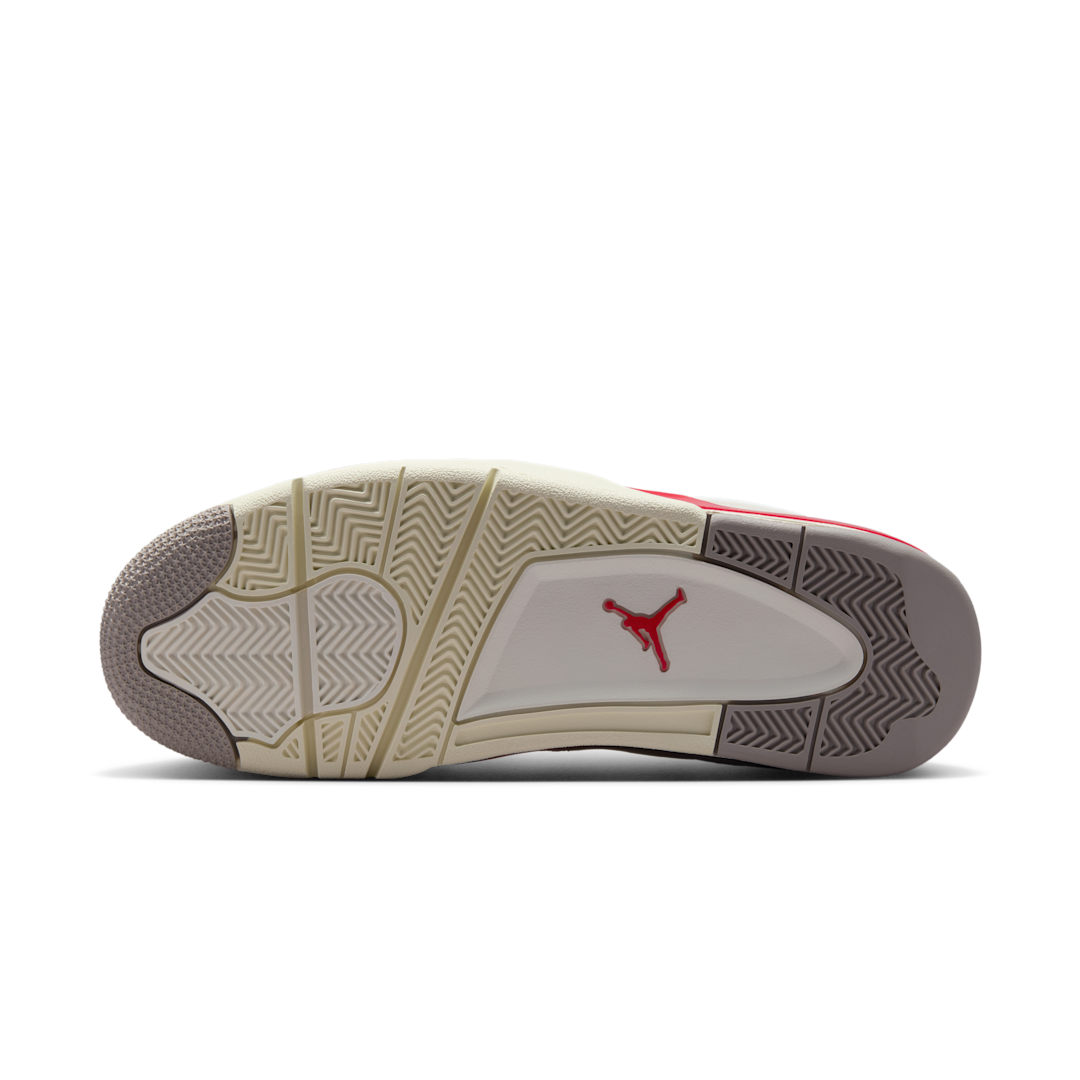 Overkicks - Air Jordan 4 RM Fire Red (HF8126-100) - detalle suela