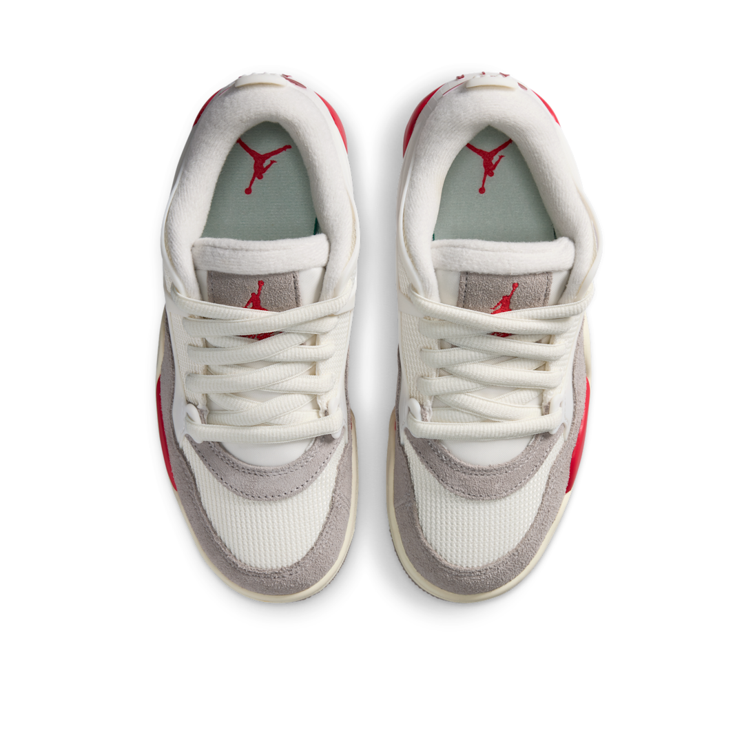 Overkicks - Air Jordan 4 RM Fire Red (GS) (IH7458-100) - imagen 3