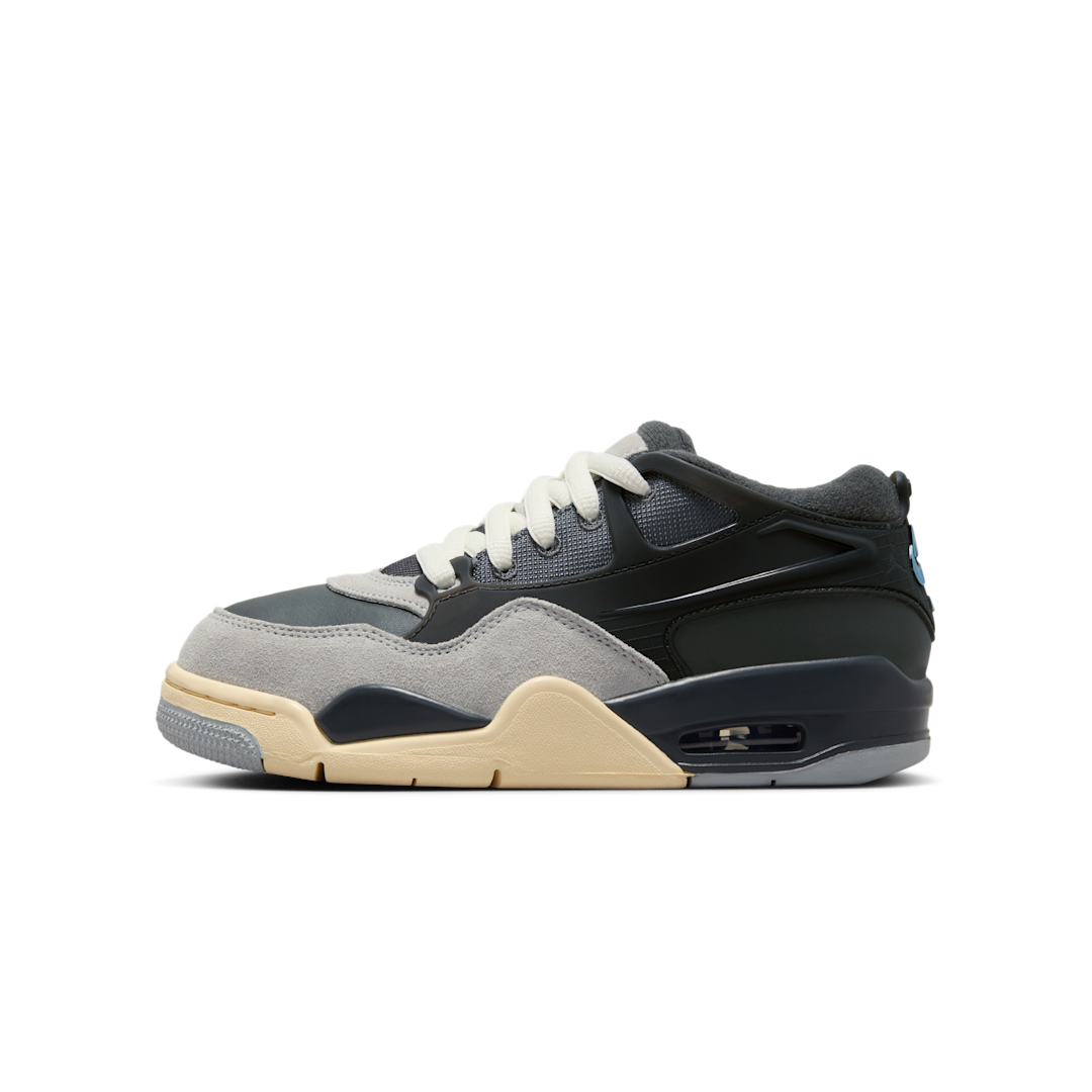 Overkicks - Air Jordan 4 RM Iron Grey (GS) (FQ7938-002) - vista lateral