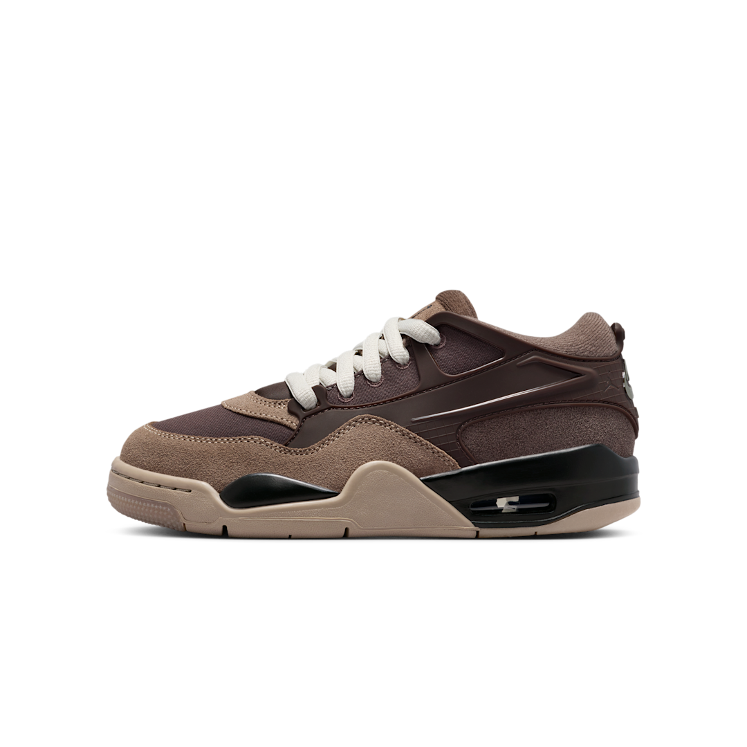 Overkicks - Air Jordan 4 RM Ironstone (GS) (FQ7938-022) - vista lateral