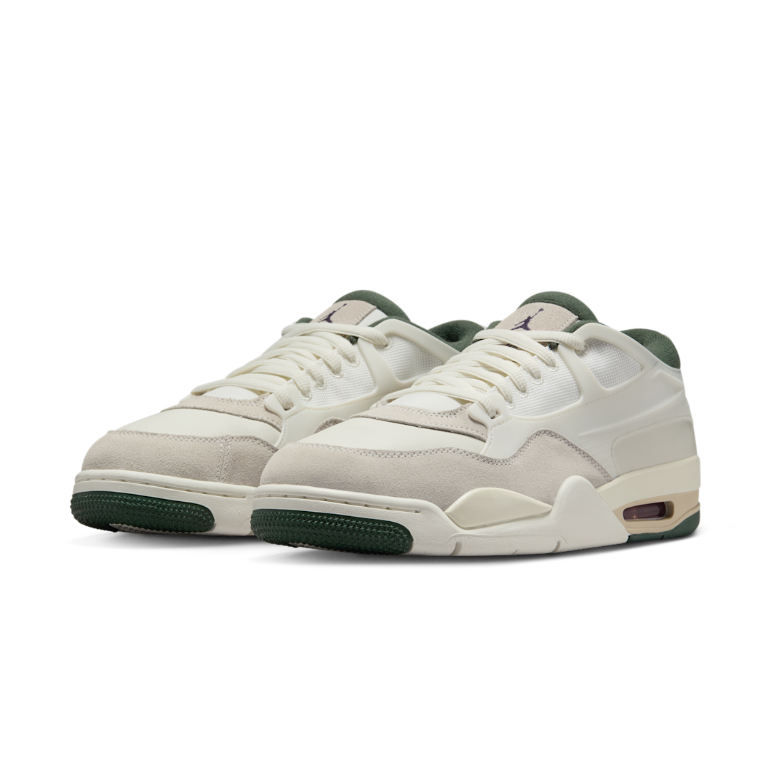 Overkicks - Air Jordan 4 RM Light Cream Midnight Green (FQ7939-105) - vista trasera