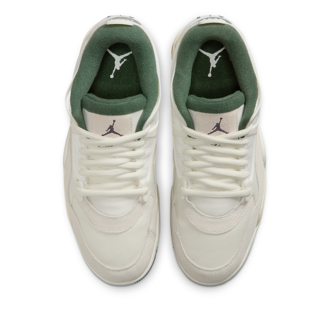 Overkicks - Air Jordan 4 RM Light Cream Midnight Green (FQ7939-105) - par completo
