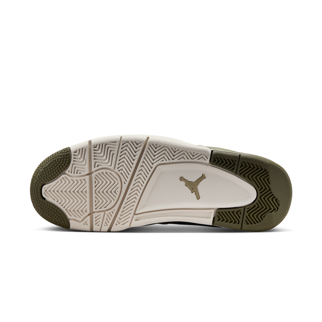 Overkicks - Air Jordan 4 RM Olive Phantom (IB7694-201) - detalle suela