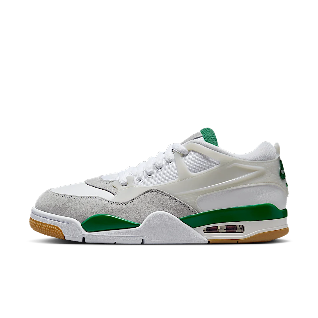 Overkicks - Air Jordan 4 RM Pine Green (FQ7939-103) - vista lateral