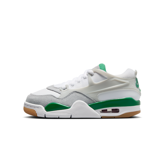 Overkicks - Air Jordan 4 RM Pine Green (GS) (FQ7938-103) - vista lateral