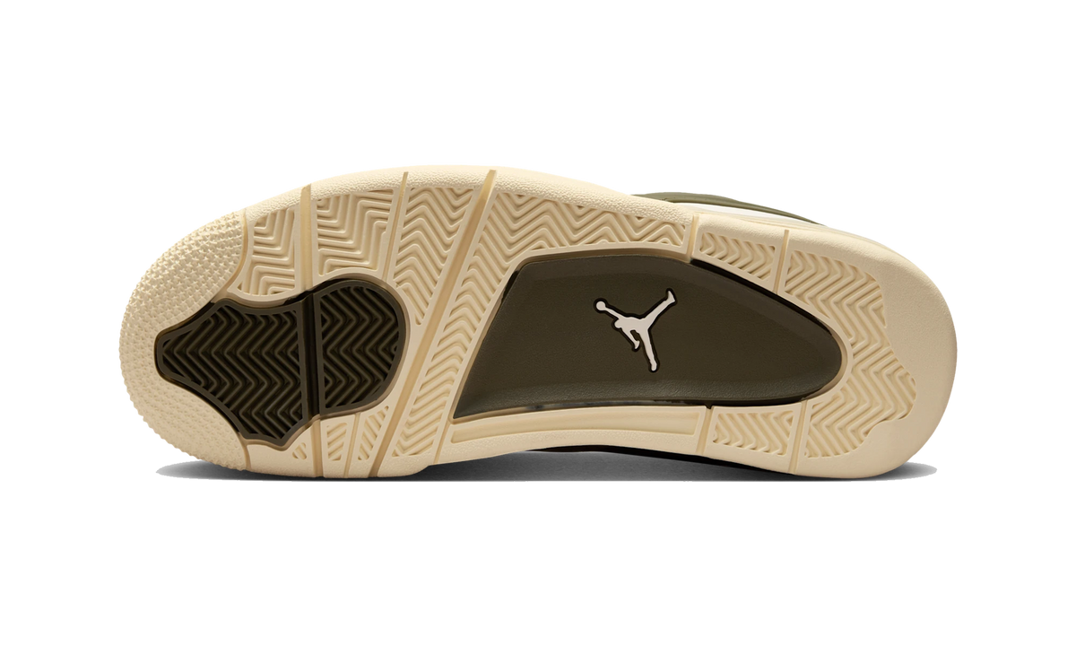 Overkicks - Air Jordan 4 RM Sail Medium Olive (FQ7940-121) - par completo