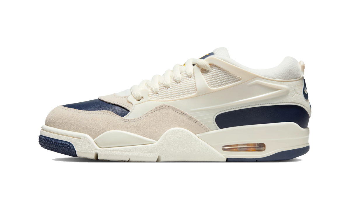 Overkicks - Air Jordan 4 RM Sail Midnight Navy (FQ7939-107) - vista lateral