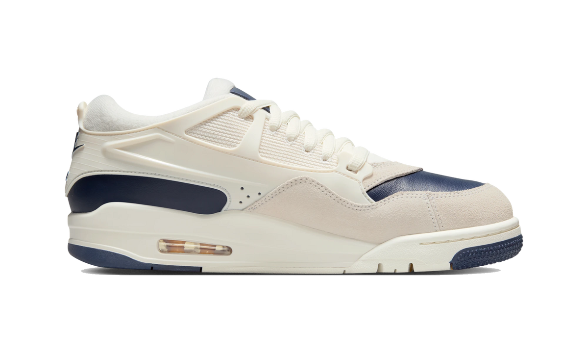 Overkicks - Air Jordan 4 RM Sail Midnight Navy (FQ7939-107) - detalle suela