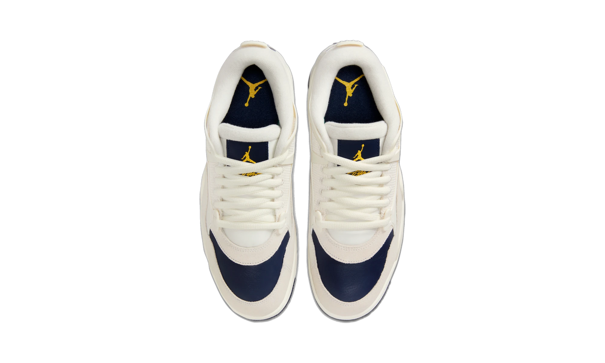 Overkicks - Air Jordan 4 RM Sail Midnight Navy (FQ7939-107) - vista superior