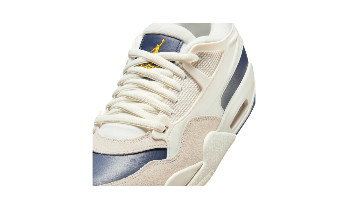 Overkicks - Air Jordan 4 RM Sail Midnight Navy (FQ7939-107) - detalle lateral interior