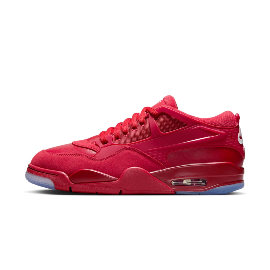 Overkicks - Air Jordan 4 RM Varsity Red (FQ7939-601) - vista lateral