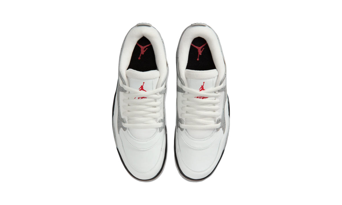 Overkicks - Air Jordan 4 RM White Cement (IO7434-121) - vista superior