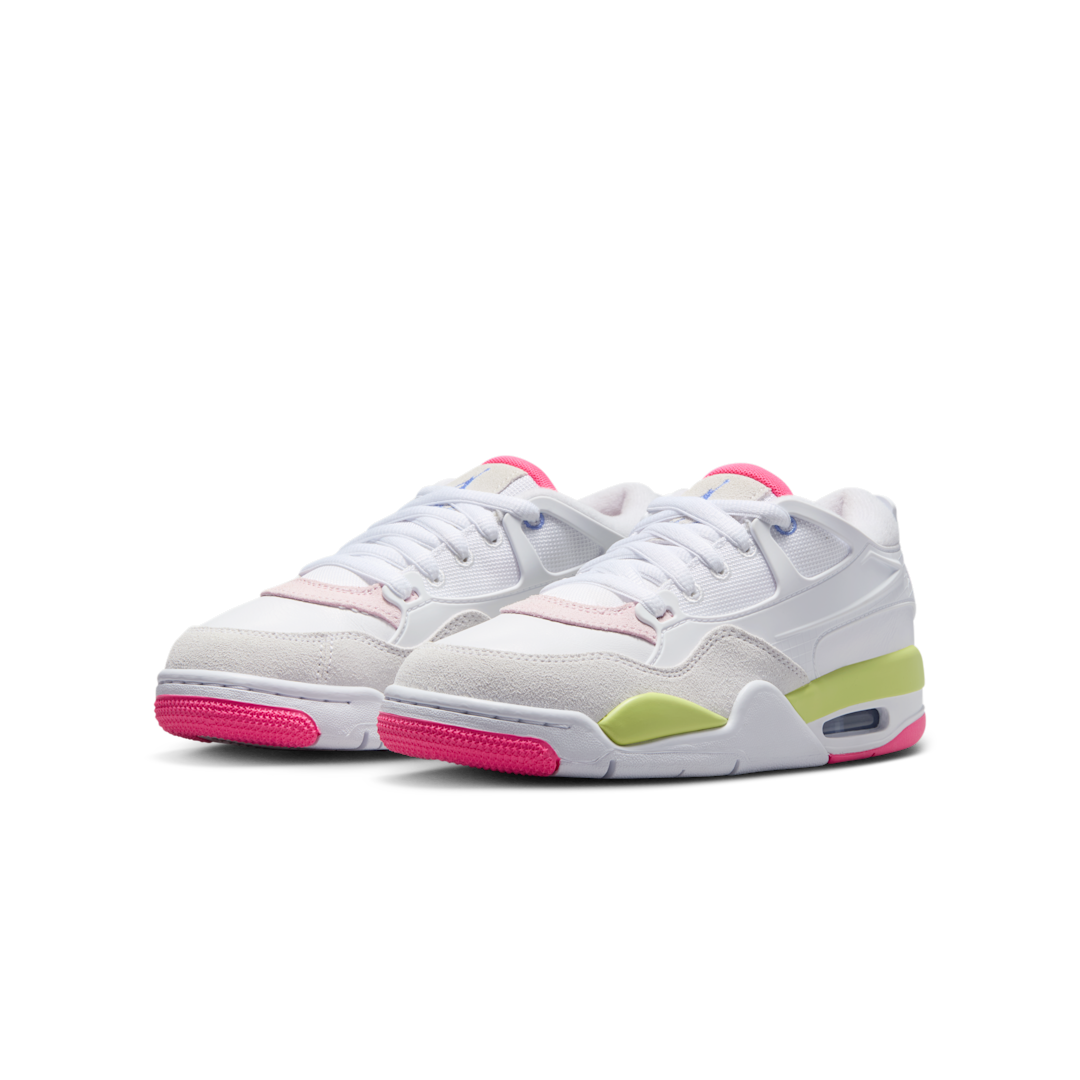 Overkicks - Air Jordan 4 RM White Hyper Pink (GS) (IH0169-100) - imagen 2
