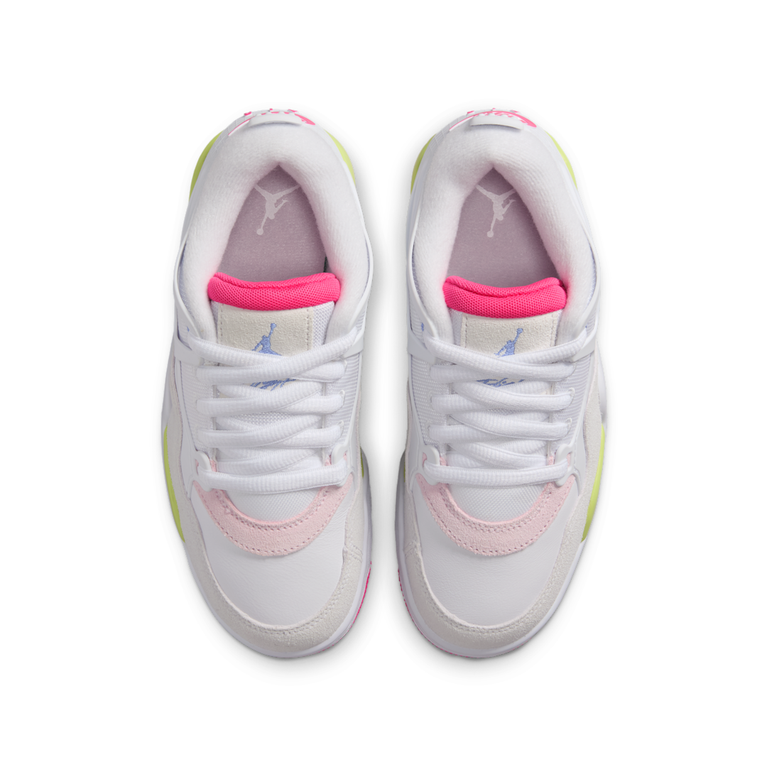 Overkicks - Air Jordan 4 RM White Hyper Pink (GS) (IH0169-100) - imagen 3