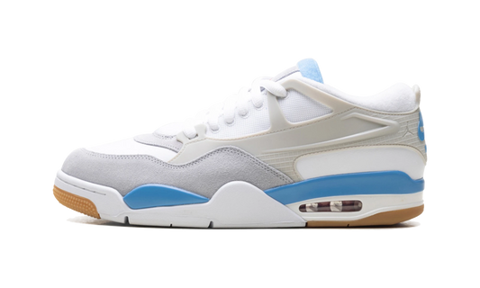 Overkicks - Air Jordan 4 RM White Legend Blue (FQ7939-104) - vista lateral