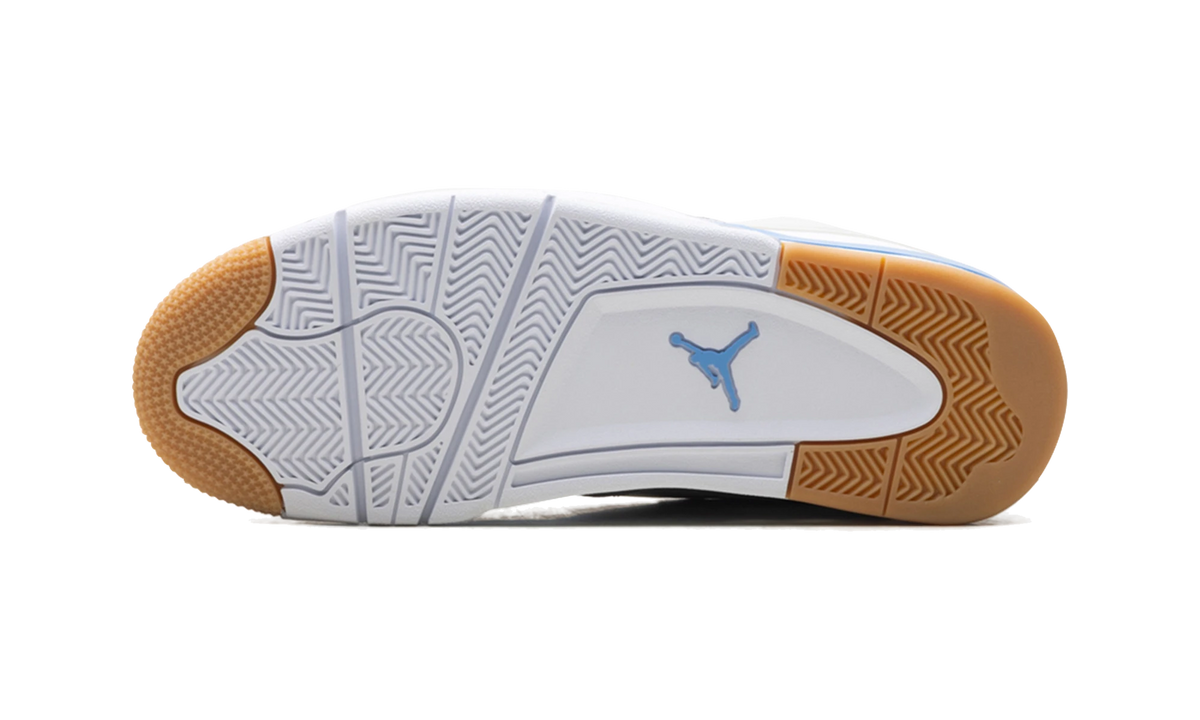 Overkicks - Air Jordan 4 RM White Legend Blue (FQ7939-104) - vista superior