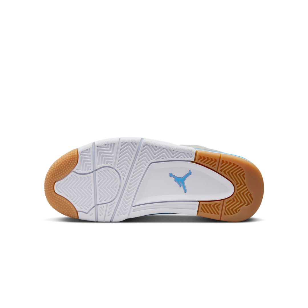 Overkicks - Air Jordan 4 RM White Legend Blue (GS) (FQ7938-104) - imagen 4