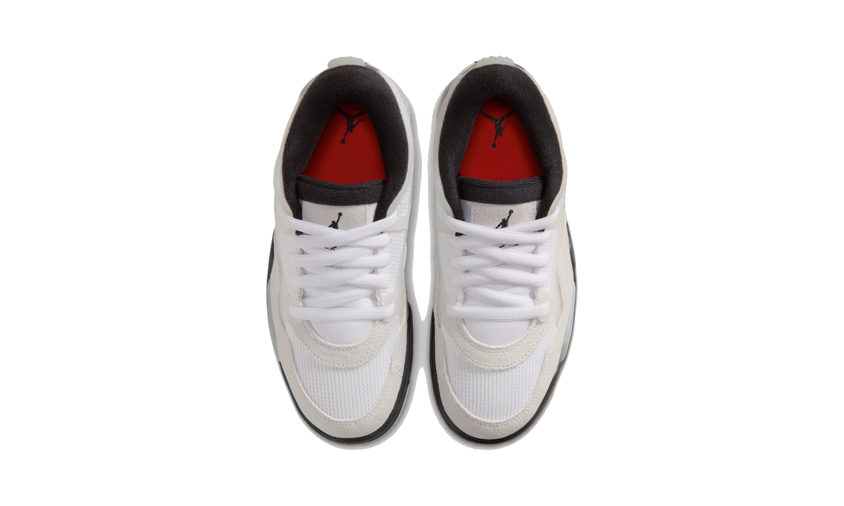 Overkicks - Air Jordan 4 RM White Light Smoke Grey Black (FQ7938-108) - vista superior