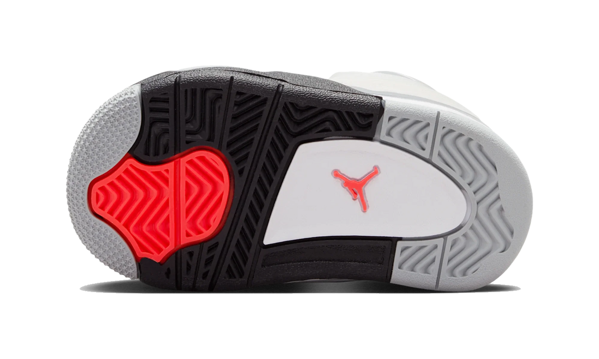 Overkicks - Air Jordan 4 RM White Light Smoke Grey Black (TD) (FQ7937-108) - imagen 3