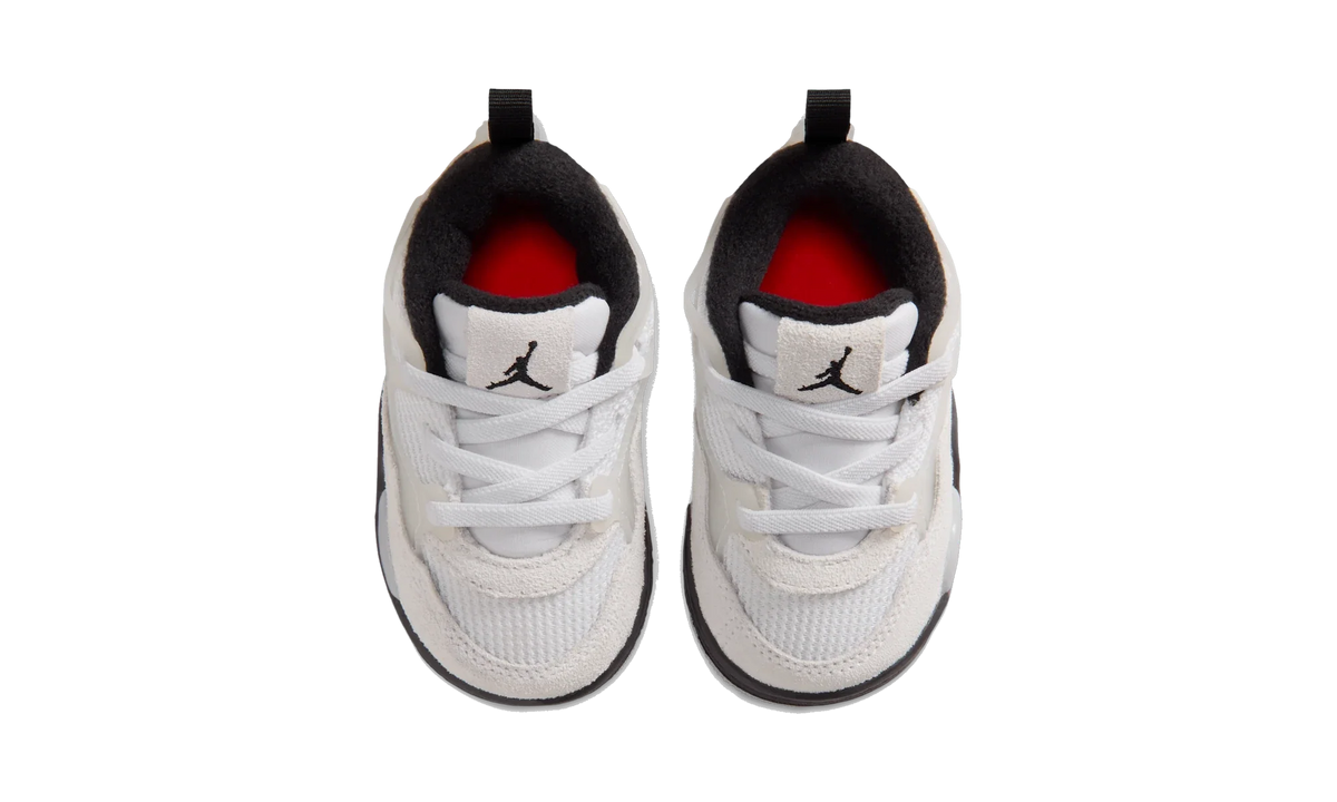 Overkicks - Air Jordan 4 RM White Light Smoke Grey Black (TD) (FQ7937-108) - imagen 5