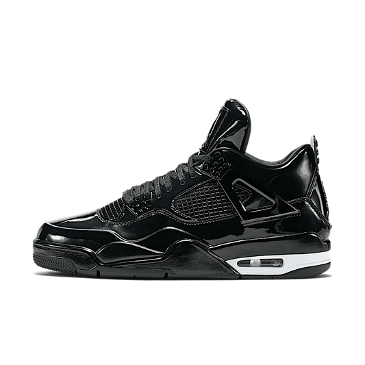 Overkicks - Air Jordan 4 Retro 11Lab4 Black (719864-010) - vista lateral