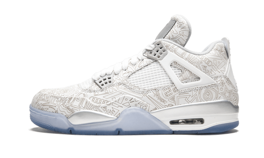 Overkicks - Air Jordan 4 Retro 30th Anniversary Laser (705333-105) - vista lateral