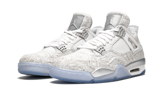 Overkicks - Air Jordan 4 Retro 30th Anniversary Laser (705333-105) - vista trasera
