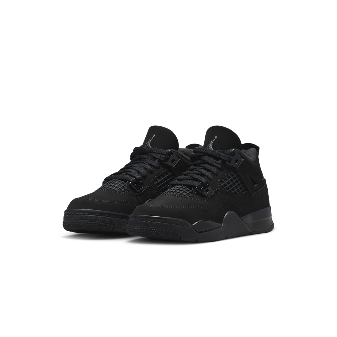 Overkicks - Air Jordan 4 Retro Black Cat (2025) (PS) (IB4388-010) - imagen 2
