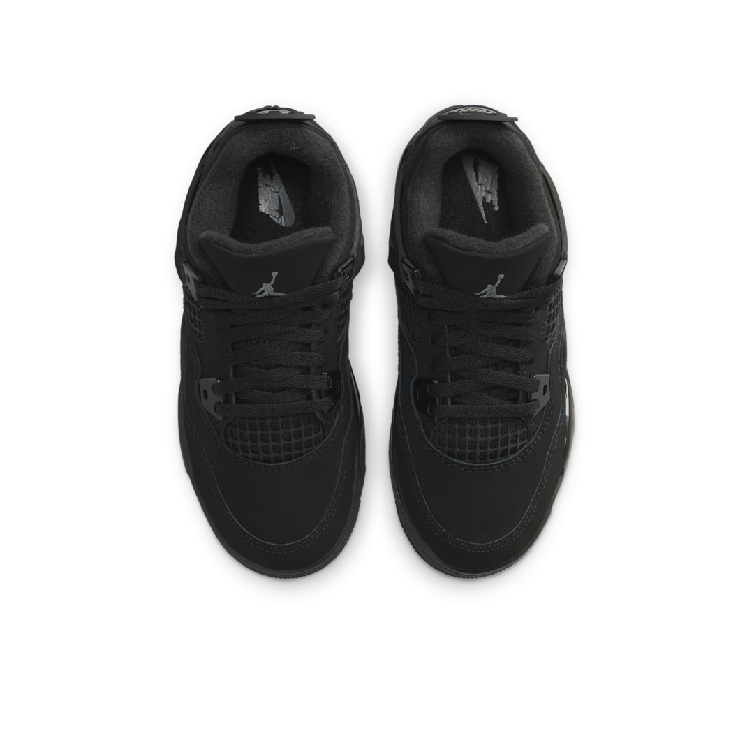 Overkicks - Air Jordan 4 Retro Black Cat (2025) (PS) (IB4388-010) - imagen 3