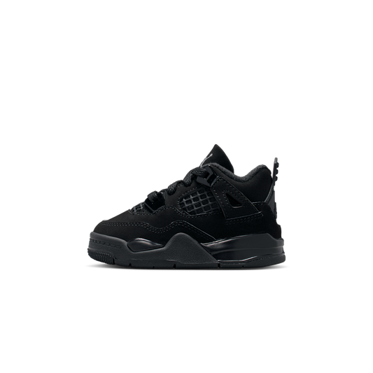 Overkicks - Air Jordan 4 Retro Black Cat (2025) (TD) (IB4387-010) - vista lateral