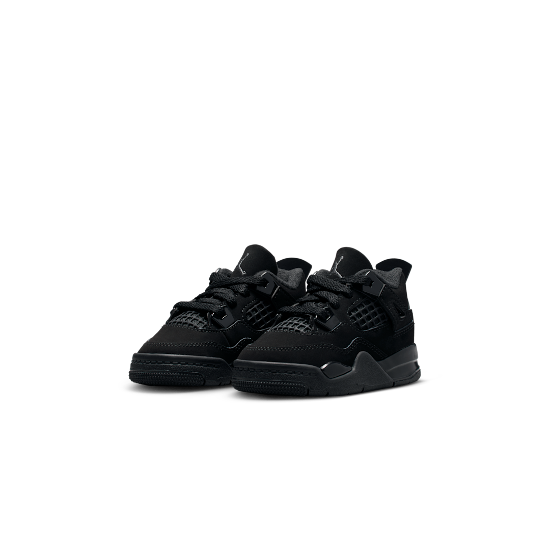 Overkicks - Air Jordan 4 Retro Black Cat (2025) (TD) (IB4387-010) - imagen 2