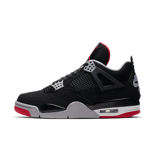 Overkicks - Air Jordan 4 Retro Bred (2019) (308497-060 / 408452-060) - vista lateral