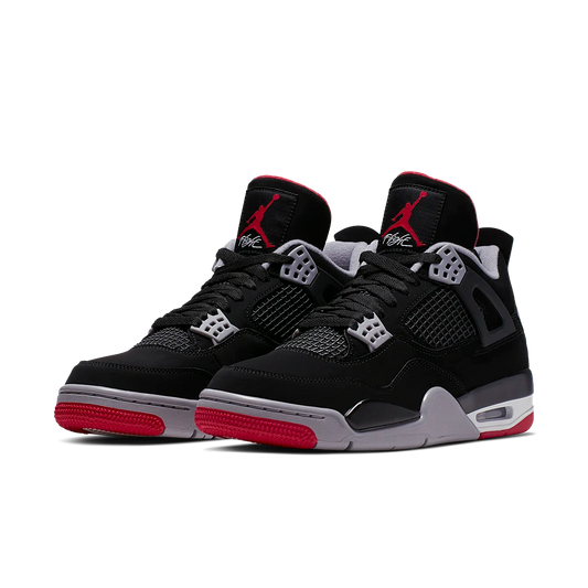 Overkicks - Air Jordan 4 Retro Bred (2019) (308497-060 / 408452-060) - vista trasera