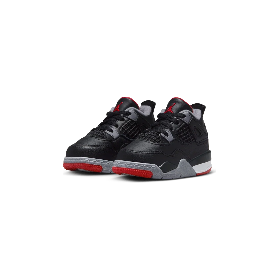 Overkicks - Air Jordan 4 Retro Bred Reimagined (TD) (BQ7670-006) - imagen 2