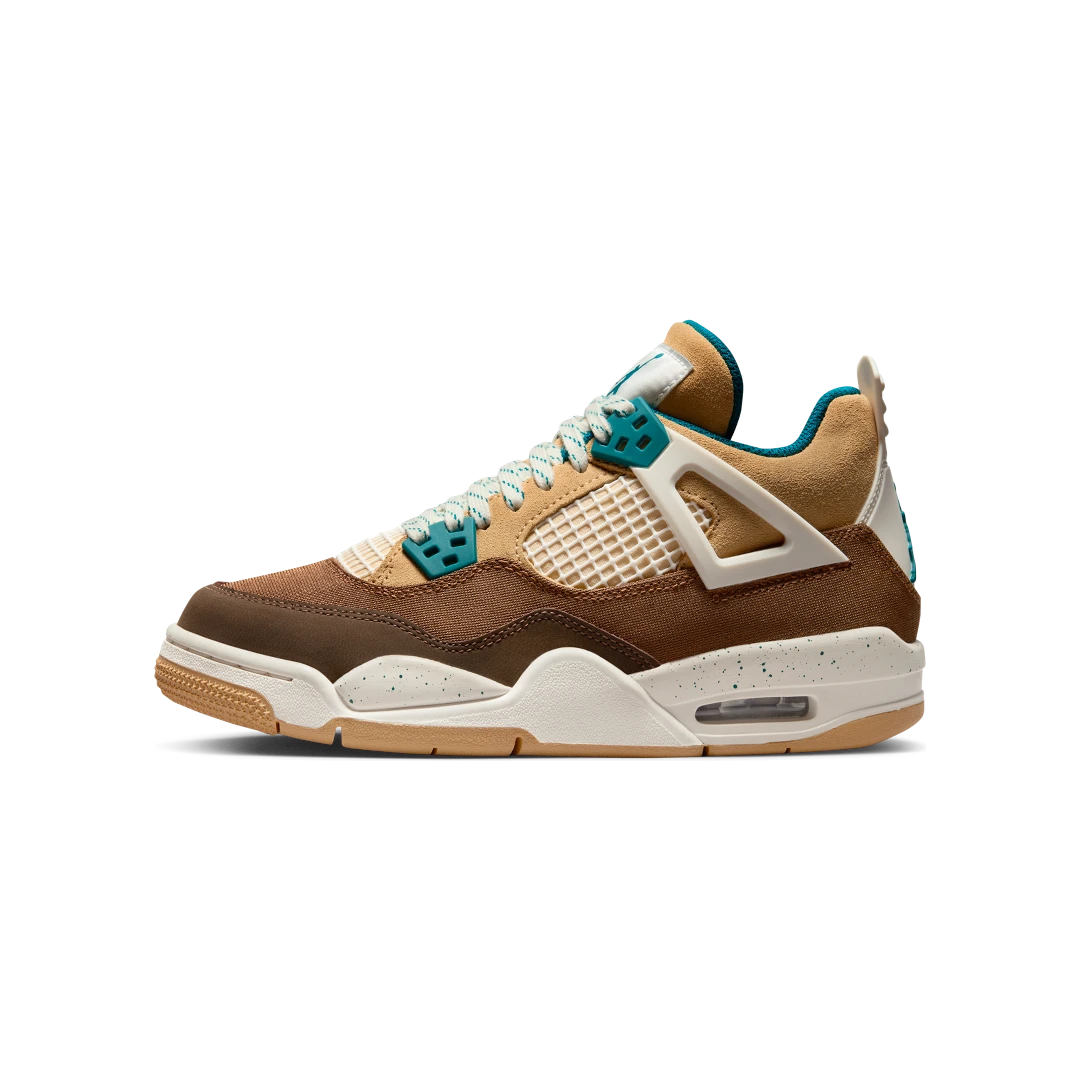 Overkicks - Air Jordan 4 Retro Cacao Wow (FB2214-200) - vista lateral