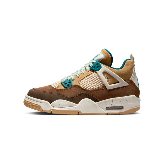 Overkicks - Air Jordan 4 Retro Cacao Wow (FB2214-200) - vista lateral