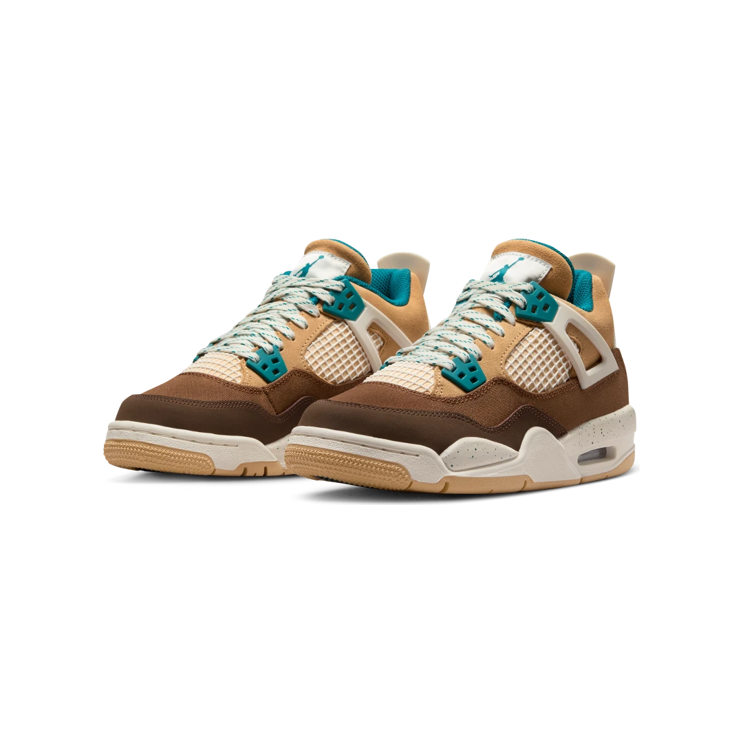 Overkicks - Air Jordan 4 Retro Cacao Wow (FB2214-200) - vista trasera