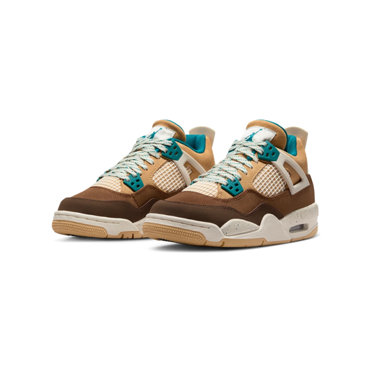 Overkicks - Air Jordan 4 Retro Cacao Wow (FB2214-200) - vista trasera