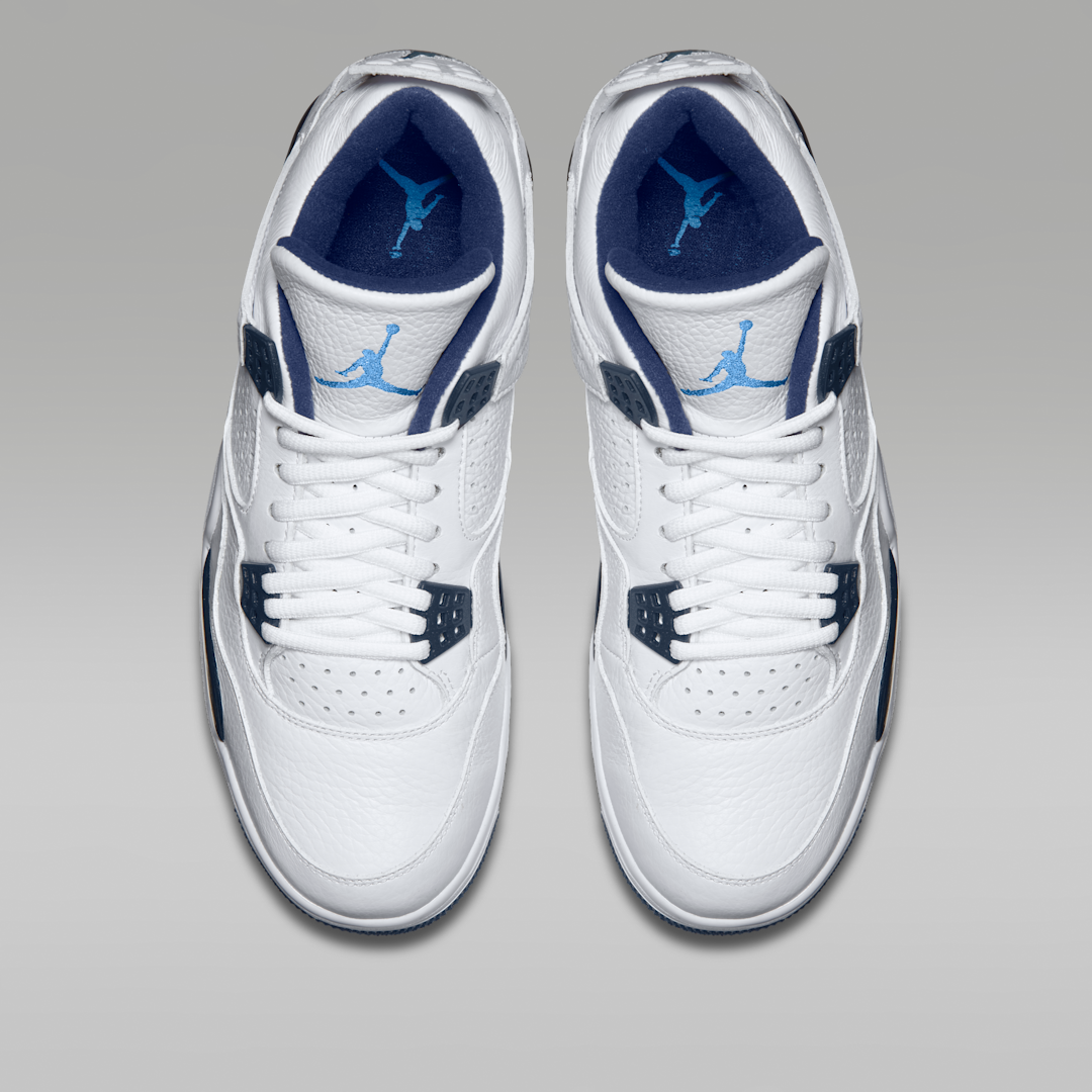Overkicks - Air Jordan 4 Retro Columbia (2015) (314254-107) - par completo