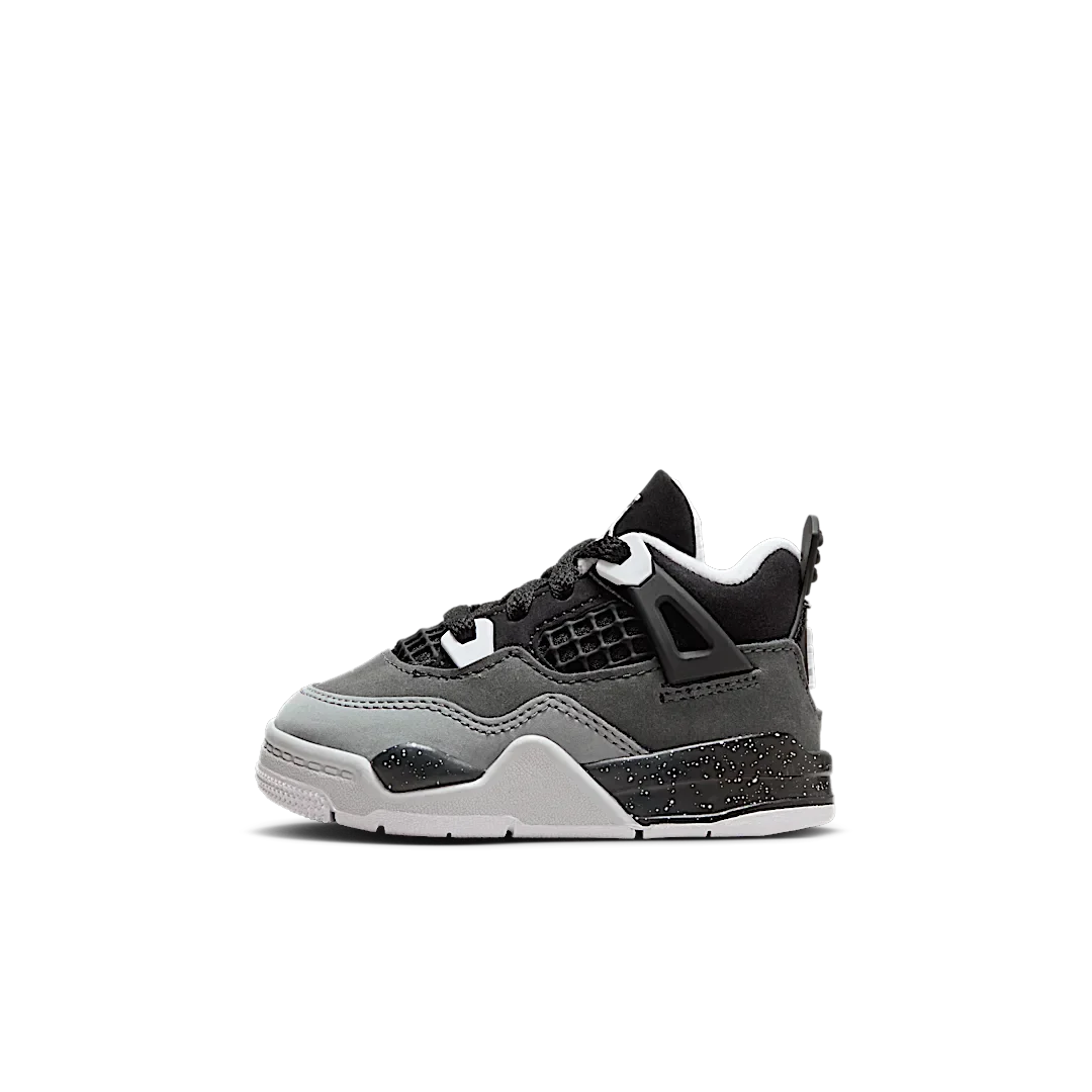 Overkicks - Air Jordan 4 Retro Fear (2024) (TD) (FV4538-002) - vista lateral