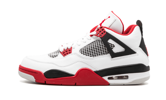 Overkicks - Air Jordan 4 Retro Fire Red (2012) (308497-110) - vista lateral