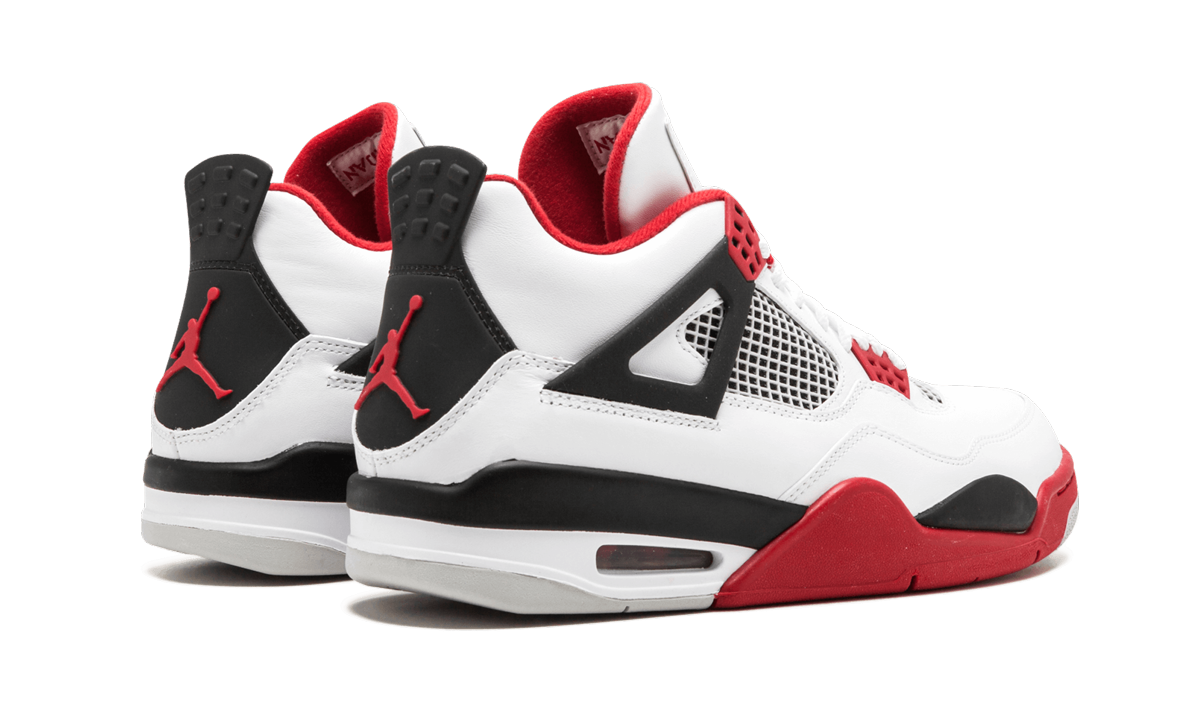 Overkicks - Air Jordan 4 Retro Fire Red (2012) (308497-110) - par completo