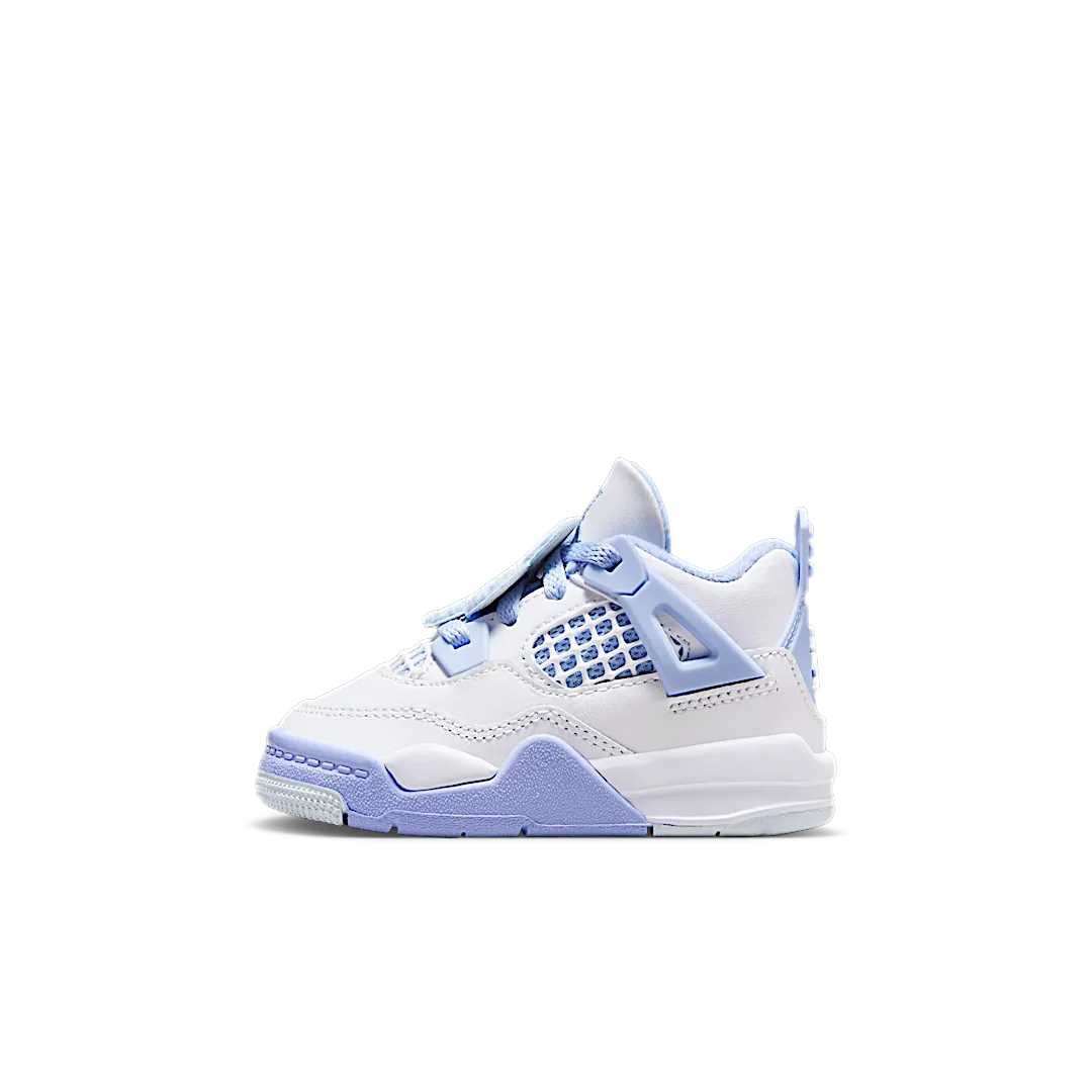 Overkicks - Air Jordan 4 Retro Forget Me Not (TD) (IB8961-100) - vista lateral