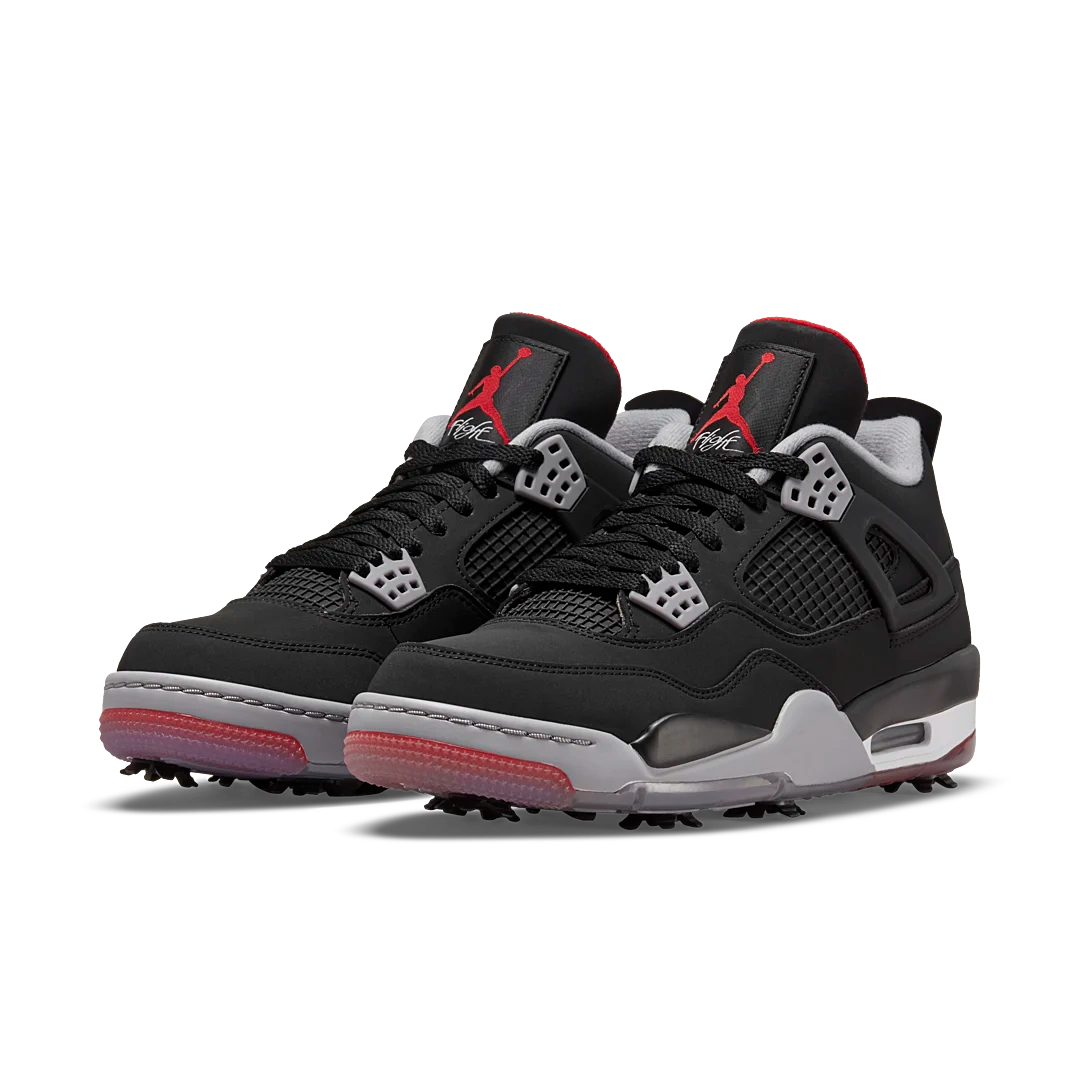 Overkicks - Air Jordan 4 Retro Golf Bred (CU9981-002) - vista trasera