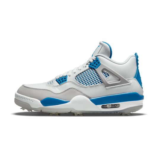 Overkicks - Air Jordan 4 Retro Golf Military Blue (CU9981-101) - vista lateral