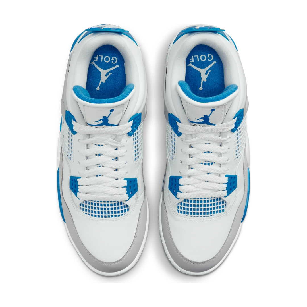 Overkicks - Air Jordan 4 Retro Golf Military Blue (CU9981-101) - par completo