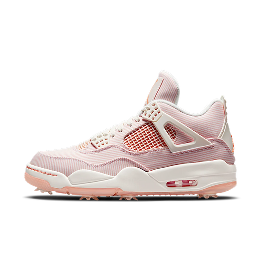Overkicks - Air Jordan 4 Retro Golf NRG Seersucker (CZ2439-101) - vista lateral